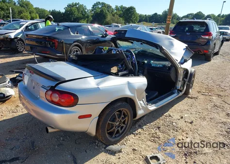 2003 Mazda Mx-5 Miata Cloth/Ls/Se/Shinsen from USA, damaged, VIN JM1NB353930300287